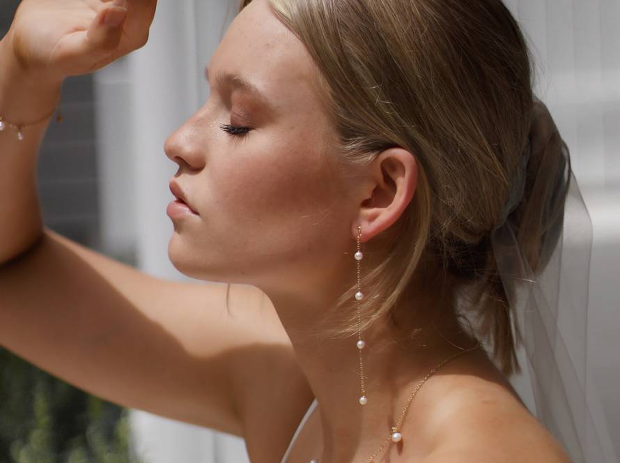 String earrings